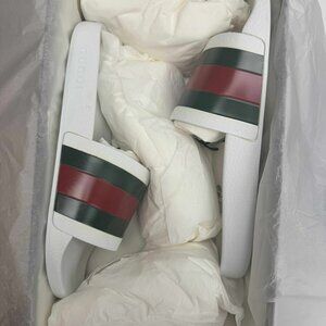 Gucci Mens Pursuit Pool Slides Size 8